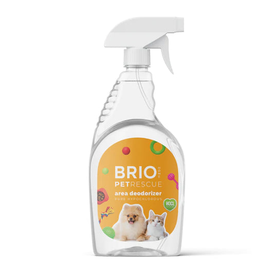 BRIOTECH BrioHome Pet Rescue, Area Deodorizer, 32oz